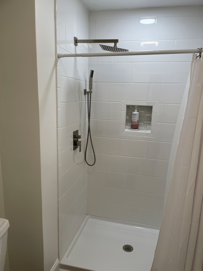 building a shower in greensburg, pa