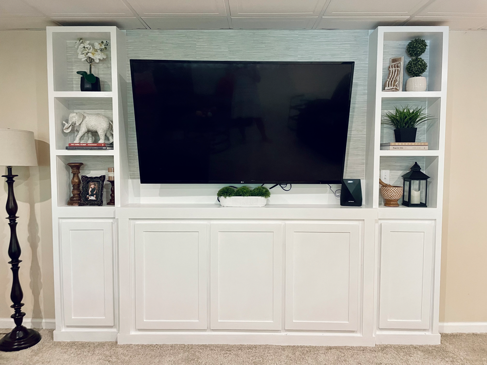 custom cabinetry build