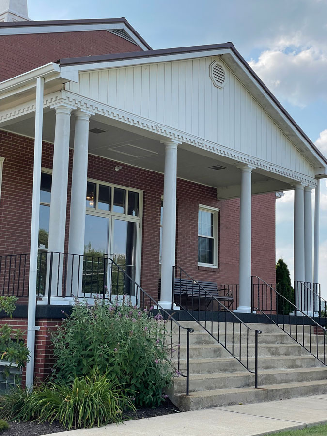 greensburg church gets new columns