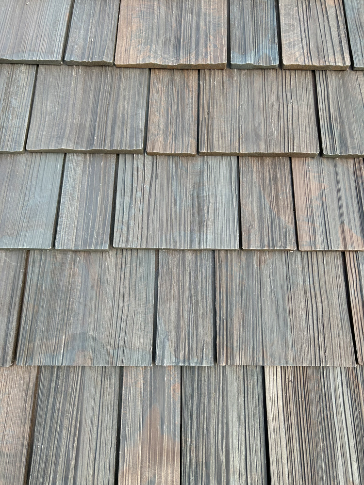 synthetic cedar roof