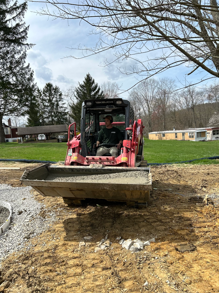 pouring a cement/concrete driveway